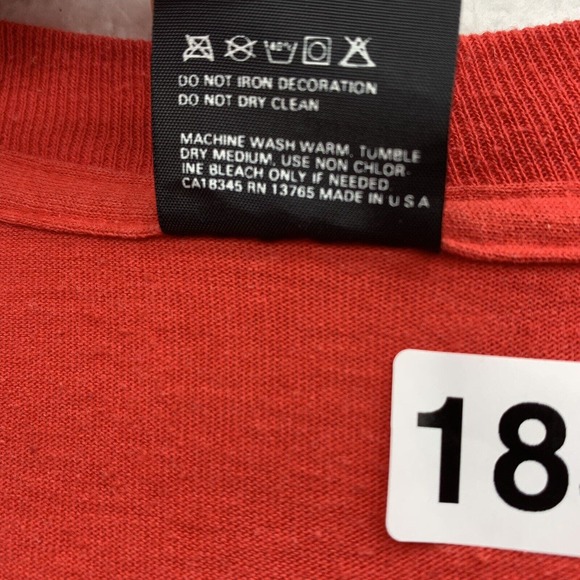 VTG‎ Newberry College Single Stitch T-Shirt Mens XL Red Science Olympiad - Picture 10 of 11